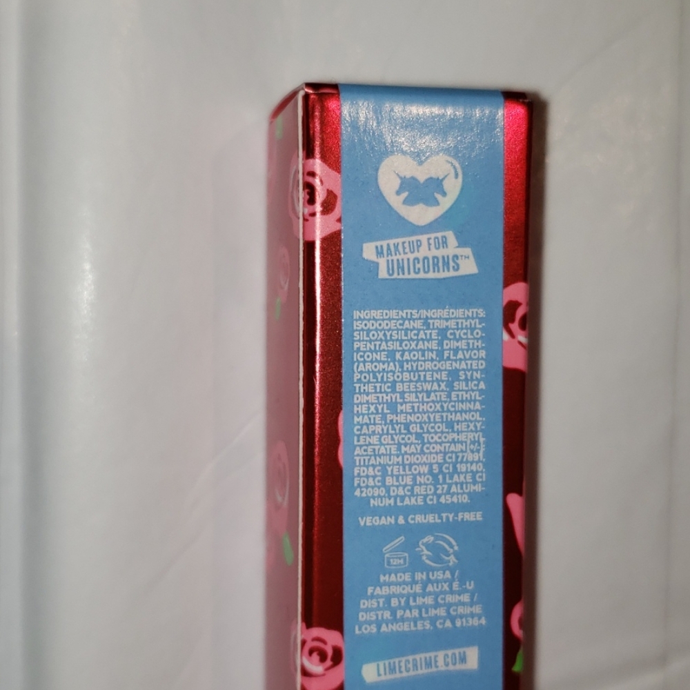 4x HP ๐ Lime Crime Velvetines Liquid Lipstick BLUE 'Teacup' Vegan USA Last One! - Picture 9 of 10